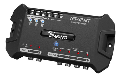 Tpt-sp4bt Bluetooth Dsp 4 Canal De Salida - Procesador De Au