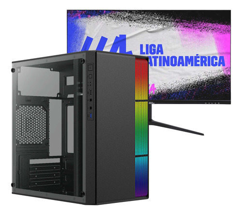 Pc Gamer + Monitor 27 Ryzen 7 5700g Ram 16gb Ssd 500 Gb Wifi