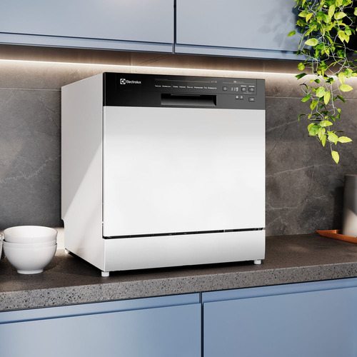 Lava-louça Electrolux 8 Serviços Branca Lava E Seca 50' Lb08 127V