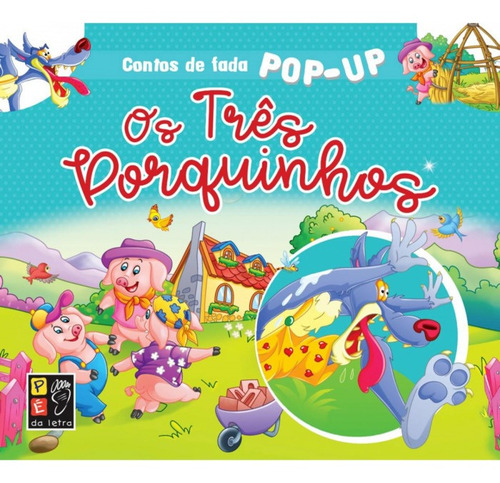 Livro Contos De Fada Pop-up Os Tres Porquinhos