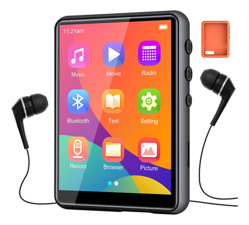 Zaqe Reproductor De Mp3 Con Bluetooth 5.3, Reproductor De Mu