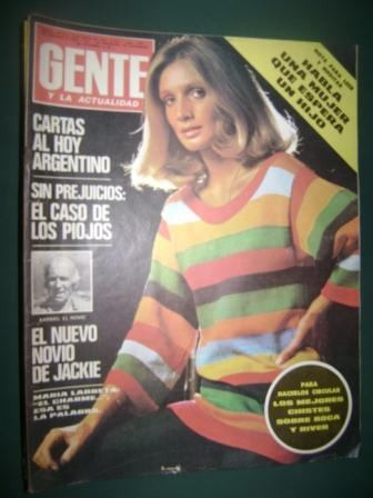 Revista Gente 511 Angel Labruna Isabel Peron Bioy Casares