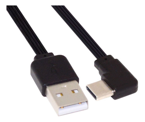 Cy 5.1 In Usb 2.0 Tipo-a Macho A Usb-c Tipo-c Izquierda Dere