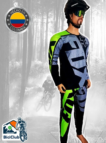 Uniforme Fox Jersey + Pantalon Mtb-moto-enduro-downhill-bmx | Envío gratis