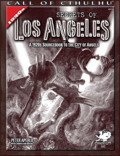Secrets Of Los Angeles - Suplemento Call Of Cthulhu - Rpg