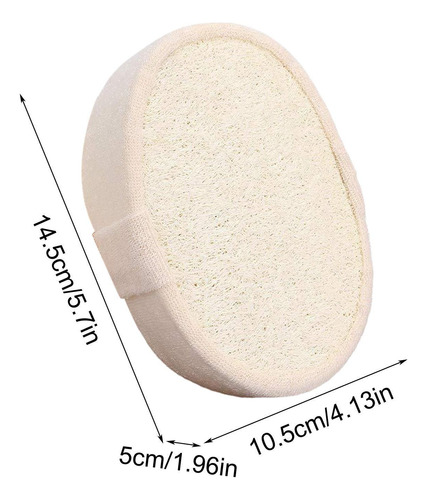 Loofah Exfoliante Corporal Exfoliante De Esponja Suave De 2