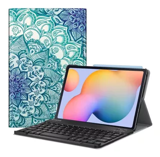 Funda Con Teclado Samsung Galaxy Tab S6 Lite Smp615 Smp610