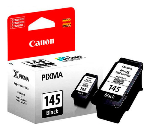 Tinta Canon Pg-145 Negro 8ml Mg 2410 / 2510