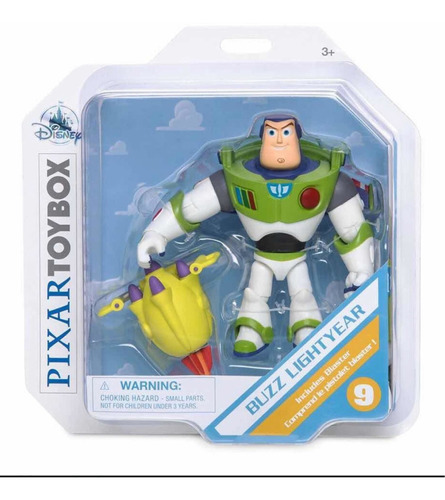 Muñeco Buzz Lightyear Toybox Disney - Nuevo - Articulado