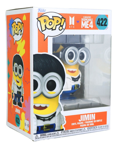 Funko Despicable Me 4 Minion X Bts Jimin Pop! Vinyl Figure