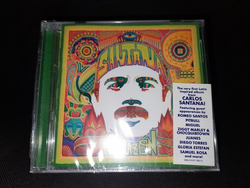 Carlos Santana Corazon Cd Original Colombia Latin Rock Nuevo