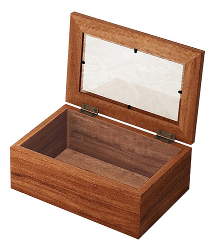 Caja De Almacenamiento De Madera Con Caja De Joyería De S
