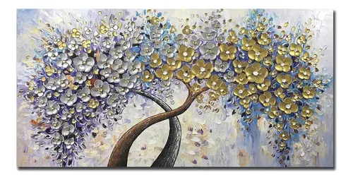 Cuadro De Árbol De La Suerte Pinturas Al Óleo