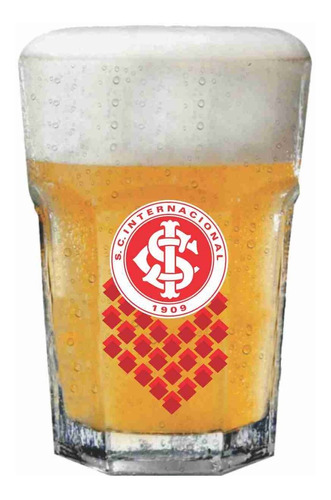 Copo Sport Club Internacional Long Drink Oficial Beira Rio