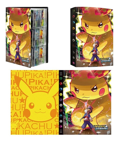 Album Para Cartas Pokemon De 540slot Carpeta Ash, Rayquaza+