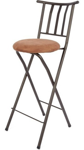 Silla Periquera Hierro Forjado Negro Plegable (Usado)