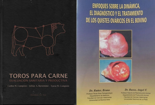 Toros Para Carne Evaluacion Sanitaria Y Productiva + Quistes