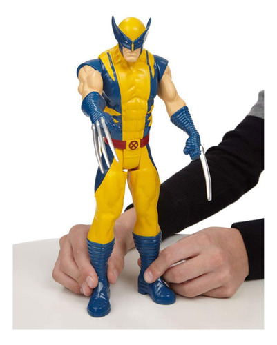 Titan Hero Series Wolverine - Figura De Acción De 12 Pulga.