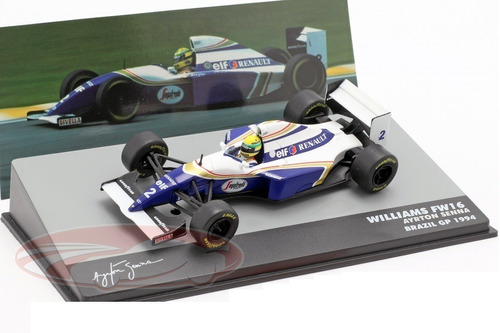 Williams Fw16 # 2 Ayrton Senna Pole Gp Brazil 1994  Esc 1/43