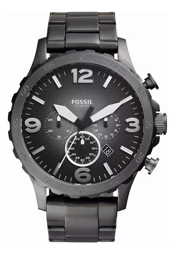 N Reloj Hombre Fossil Nate Analogo Jr1437