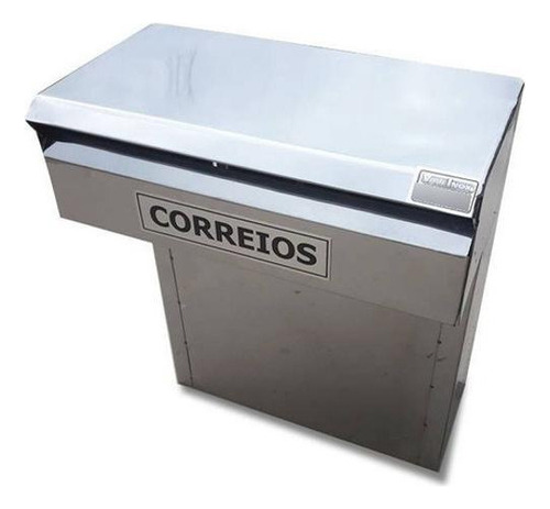 Caixa De  Inox 304 Modelo L Para Muro Com 25cm Largura