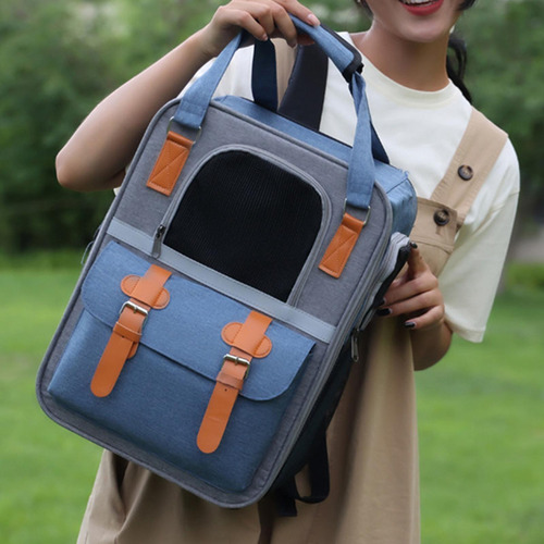 Pet Cat Carrier Mochila Bolsa De Viaje Para Perros Bolsa De