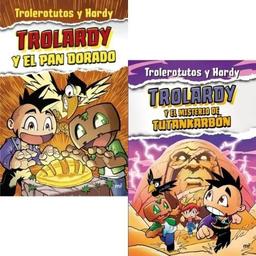 Pack Trolardy - Pan Dorado + Misterio De Tutankarbón