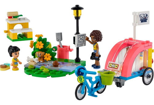 Lego Bici De Rescate Canino Friends Cantidad de piezas 125