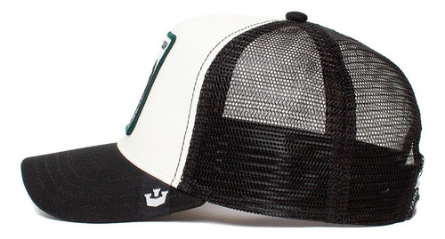 Gorra Goorin Bros. - Negra Blanca - Cash Cow Vaca - Original