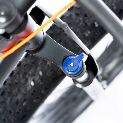 Imagen 5 de 9 de Bici Fat Rod 26 Shimano 21 Vel Mtb Brave Boy Acero Discos