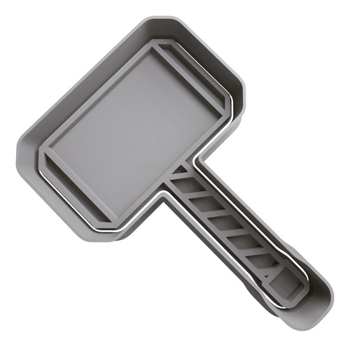  Cortador De Galletas Martillo De Thor Mjolnir 6cm