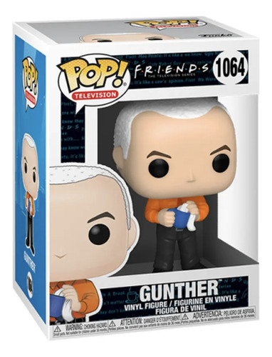 Funko Pop Gunther - Friends Televisión Colección