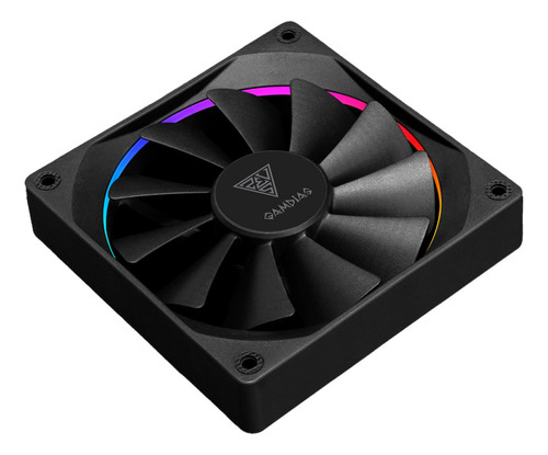 Kit con 3 ventiladores Rgb Gamdias Aeolus M3 1203r Argb Black
