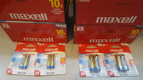Pilas Baterias Maxwell Aa Y Aaa
