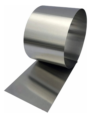 Chapa De Aço Inox Aisi 301 Na Espessura 0,30mm 200x300mm