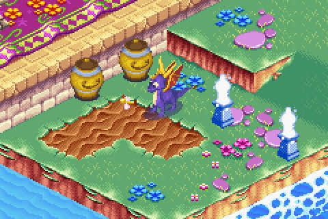 Spyro 2 Seasons Flame Game Boy Advance (Usado)