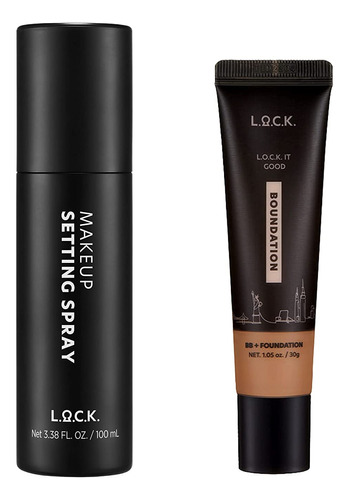 Cerrar Con Llave. Bb Boundation #9 Coffee Makeup Finish Spra