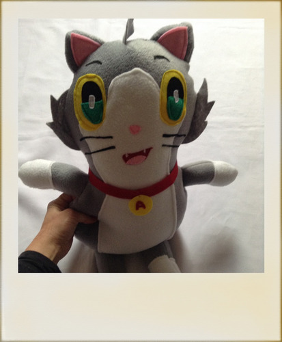 Peluche De El Gato Acenix De Los Compas De 50cm U Otros