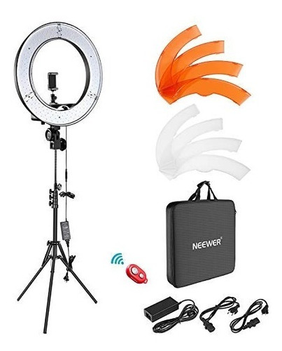 Neewer Aro De Luz Foto Y Video Kit 18 Pulgadas