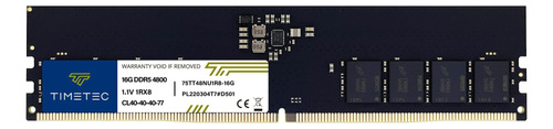 Timetec 16gb Ddrmhz Pcsin Búfer Sin Ecc 1.1v Cl40 1rx8 Ram