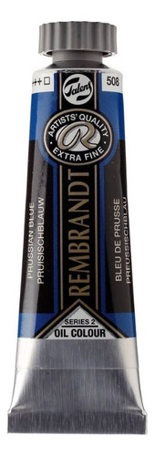 Tinta Oleo Rembrandt Talens 15ml Série 2 Escolha A Cor Cor Do Óleo 508 Prussian Blue