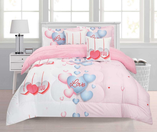 Plumón Ovejero Para Cama Doble, Colección De Lujo