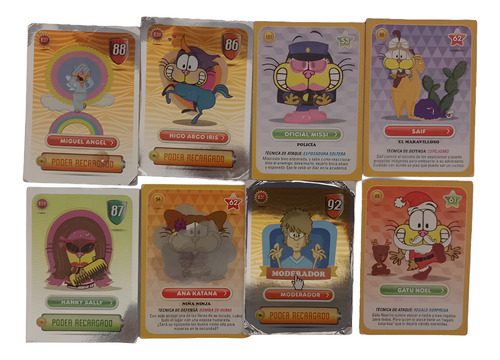 Lote Mix 175+ Cartas: Gaturro, Club Penguin, Angry Birds Gaturro (Usado)
