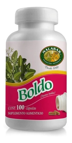 Boldo (100 Caps) Malabar