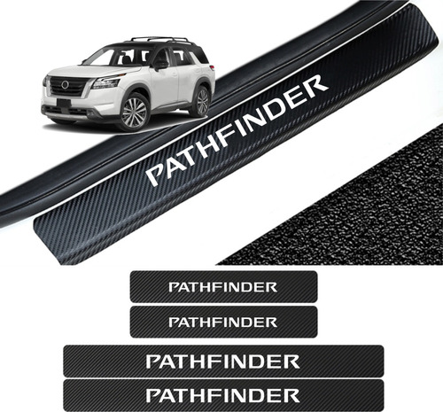 Sticker Proteccion Estribos Puertas Para Nissan Pathfinder