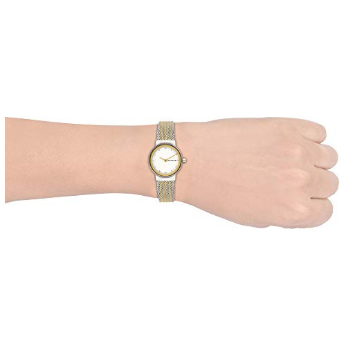 Reloj De Cuarzo Freja Para Mujer Skagen Con Correa De