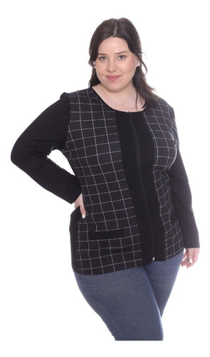 Imagen 5 de 9 de Campera Con Cierre Mujer Art 3093