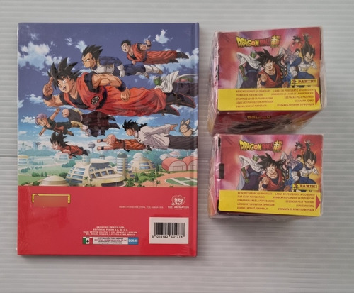 Álbum Dragon Ball Super 2 - Tapa Dura Y 100 Sobres - Panini