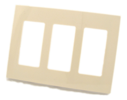 80311-st Decora Plus - Placa De Pared Sin S Con 3 Segmentos,