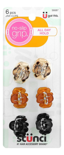 Mini Clips De Mandíbula De Pulpo Varios Colores, 6 Unidades